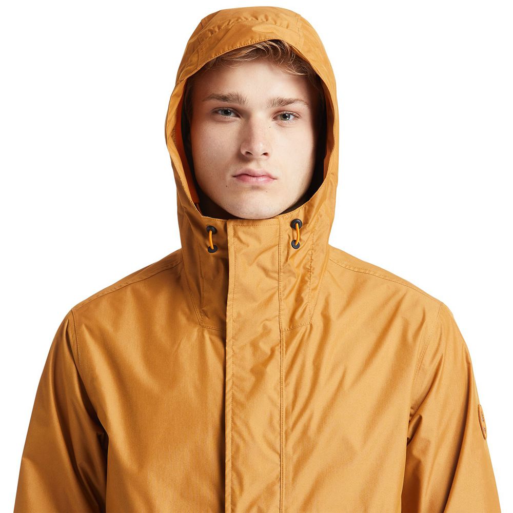 Timberland Μπουφαν Ανδρικα Καφε - Outdoor Heritage Waterproof Windbreaker - Greece 7231864-KJ